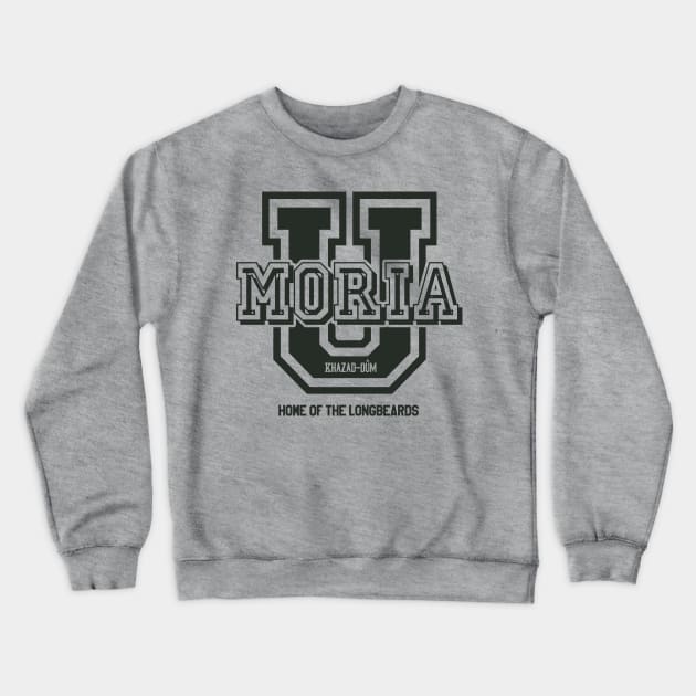 Moria University Crewneck Sweatshirt by Arinesart